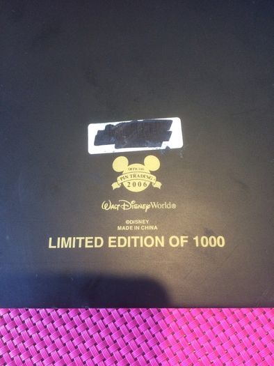 Rare Disney  Magic Kingdom Super Jumbo Pin Limited Edition Of 1000