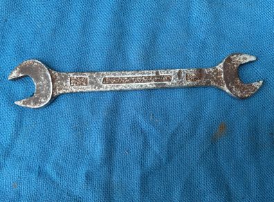 Vintage Elora No100, 11/16" x 3/4" AF Open Ended Spanner, Made In West Germany
