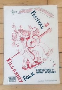 Rare Killarney Folk Festival Poster from 1985