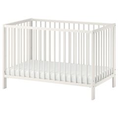 IKEA Gulliver + mattress + sheets