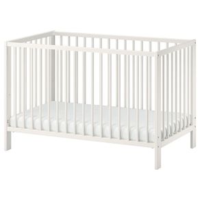 IKEA Gulliver + mattress + sheets
