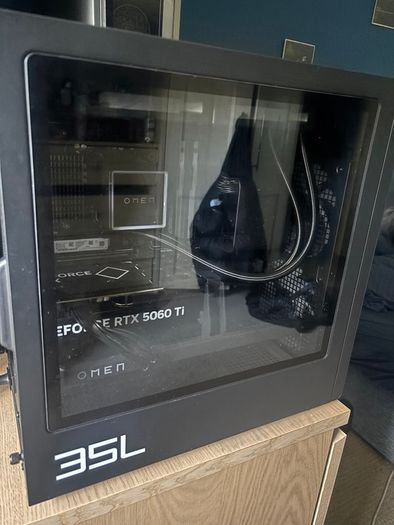 Hp Omen 35l Gaming Pc Ryzen 7 9700x  Rtx 5060 Ti 16gb  32gb Ddr5  1tb Ssd