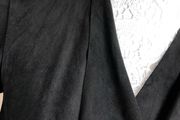 jackets black suedette &amp; wine casual