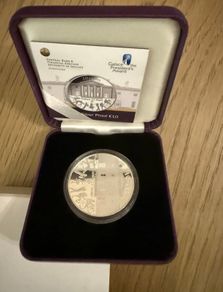 2010 Ireland Gaisce silver Euro coin silver proof
