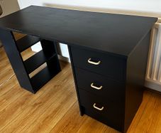 Black Office Desk