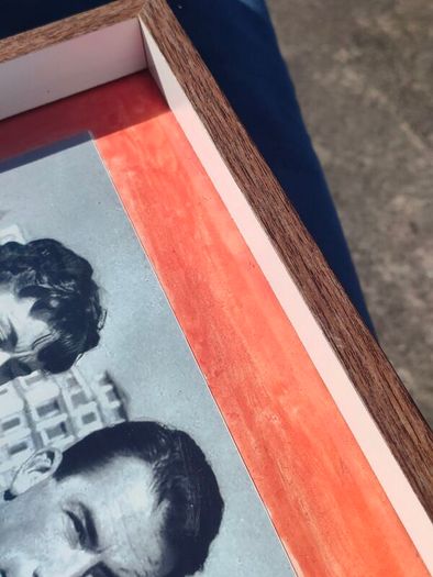 A large pair of Sophie Loren framed photos