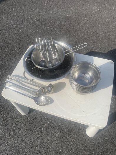 Stainless Steel Bowls/Utensils