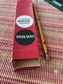 Vintage Eagle mirado pencils 1960s