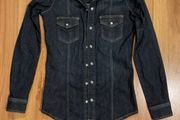 Karen Millen Denim Shirt Size 8