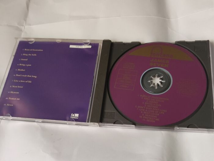 James - Seven 1991 Cd