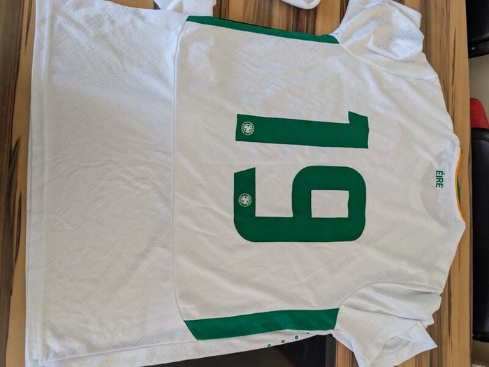 ireland soccer team issued player issued kit