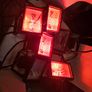 Six infrared heater lamps outdoor wall mounted Image 2