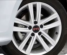 4 x VW Golf Gti 65mm Centre Caps - Free Post