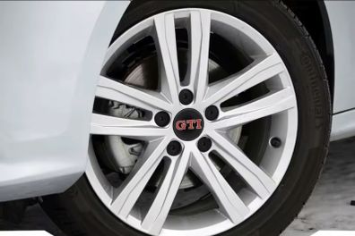 4 x VW Golf Gti 65mm Centre Caps - Free Post