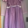 Disney Tangled Rapunzel girls fancy dress costume Age 4 EUC Image 8