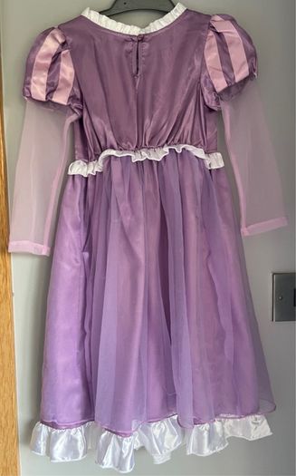 Disney Tangled Rapunzel girls fancy dress costume Age 4 EUC