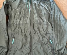 Columbia Light Green Windbreaker Jacket