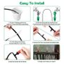 Irrigation System Greenhouse Watering Systems 1/4 INCH 50FT DIY Auto Drip Irrigation Kit Garden Accessories Automatic Irrigation Equipment for Plants/Lawn Image 3