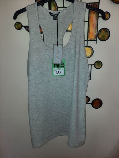 Golddigga T-Back Top, Size 8, New with Tags