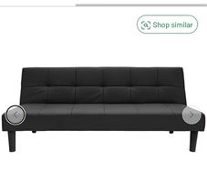 Sofa bed leather