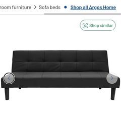 Sofa bed leather