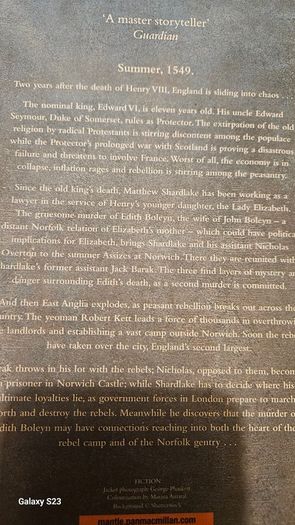 Tombland by C.J. Sansom.
