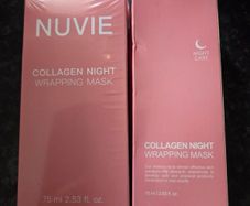 2 Collagen night mask still in wrapping