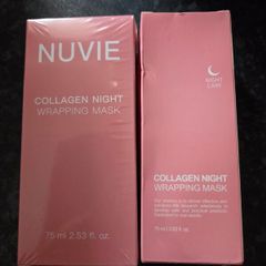 2 Collagen night mask still in wrapping