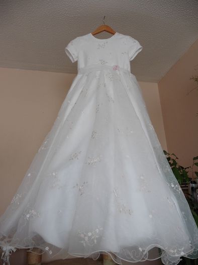 communion dress and accessories