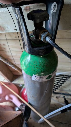 Remote keg line cooler (3-coil)