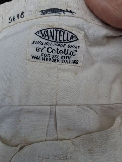 1940's Vantella Shirt by Cotella(NOS)