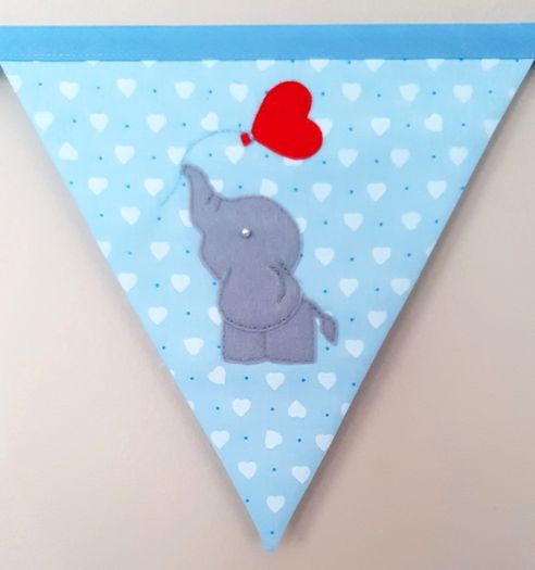 Eco-Friendly Personalised Cotton Bunting Made to Order