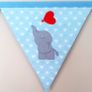 Eco-Friendly Personalised Cotton Bunting Made to Order Image 6