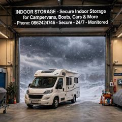 Secure indoor storage for boats and campervans in South Dublin