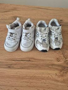 kids trainers Nike and New balance