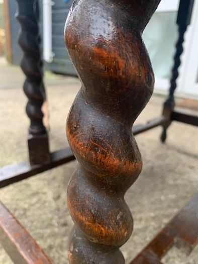 Antique gate leg dining table