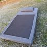 single sofa bed grey, Image 3