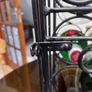 metal wine bottle holder Image 2