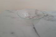 Small glass serving dessert bowl