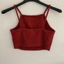 topshop rust shade cropped top size 10 Image 9