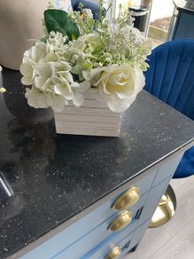 White flower arrangement