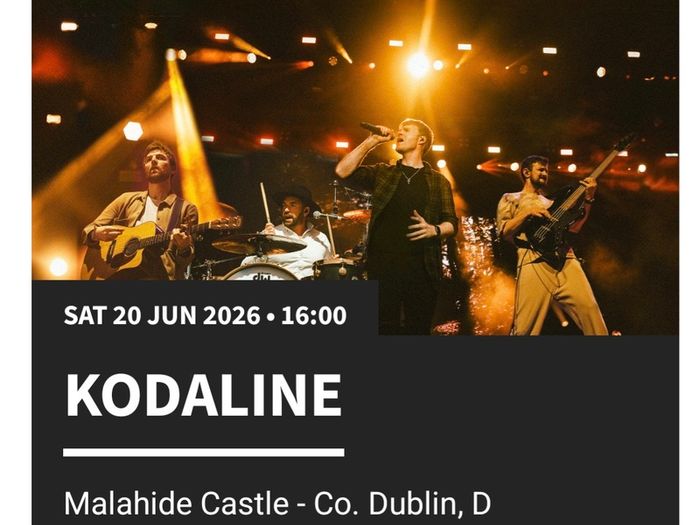 Kodaline tickets