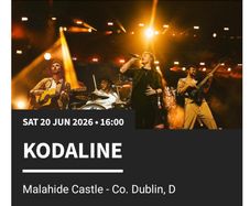 Kodaline tickets