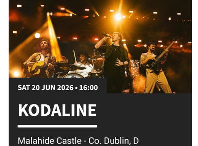 Kodaline tickets