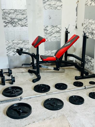 Usf Olympic Weight Becnch Weight Barbell Dumbbells