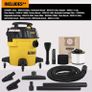 DeWALT DXV20P 20L Professional Wet / Dry Vacuum With Dust Collection & Blower Function. Image 4