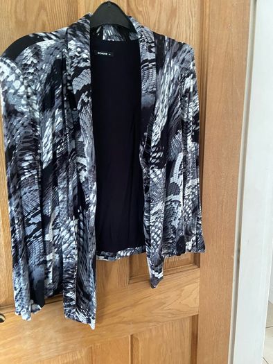 Snake print jacket