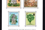 1975 Guernsey Victor Hugo's Exile in Guernsey Commemorative Stamps Miniature Sheet Mint Never Hinged (MNH)
