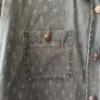 Maje Rhinestone Denim Shirt - Size 2 Image 5