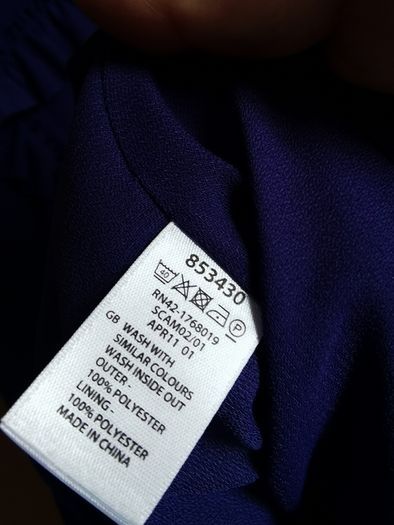 Monsoon purple dress UK 12